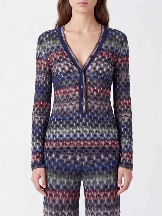 26FW 미소니 스웨터 DS26WN0UBR015P SMSPV Multicolor