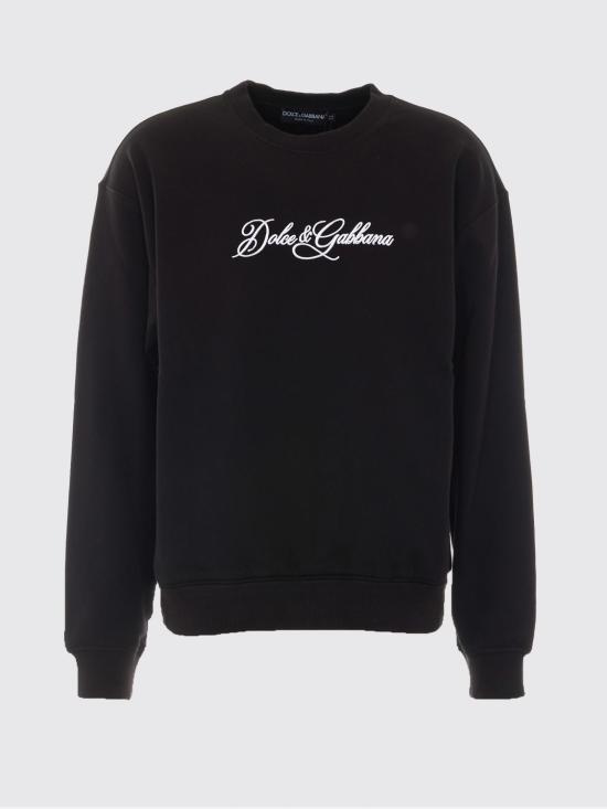 26FW 돌체앤가바나 긴팔 티셔츠 G9AHSZG7P9M N0000 Black - DOLCE & GABBANA