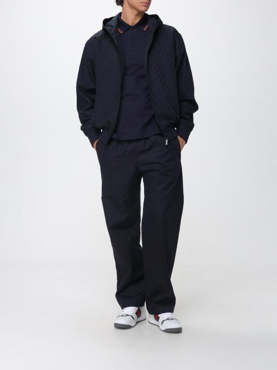 26FW 구찌 폴로 티셔츠 872468XJHX5 4816 Blue - GUCCI