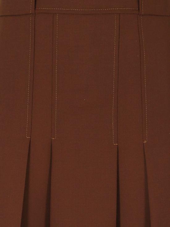 26FW 세미쿠튀르 롱 스커트 Y6WI29 V13 Brown - SEMI-COUTURE