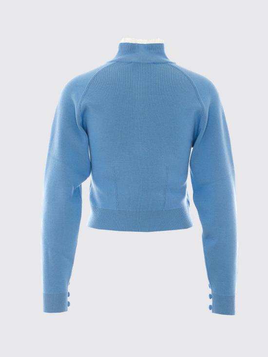 26FW 끌로에 스웨터 CH26AMP01600 40R Blue - CHLOE