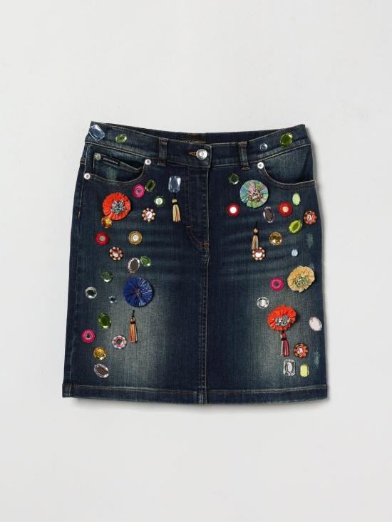 26FW [키즈] 돌체앤가바나 스커트 L56I24LDE27 S9000 Denim