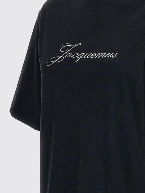 26FW 자크뮈스 자크뮈스 티셔츠 TSW00596AJ00289 990 Black - JACQUEMUS