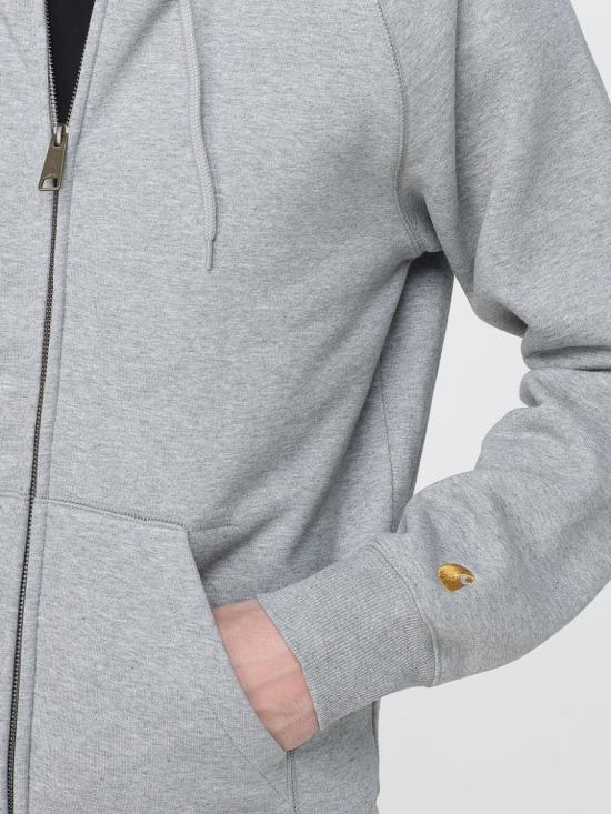26FW 칼하트 WIP 후드 체이스 자켓 I033664 00MXX Grey - CARHARTT WIP
