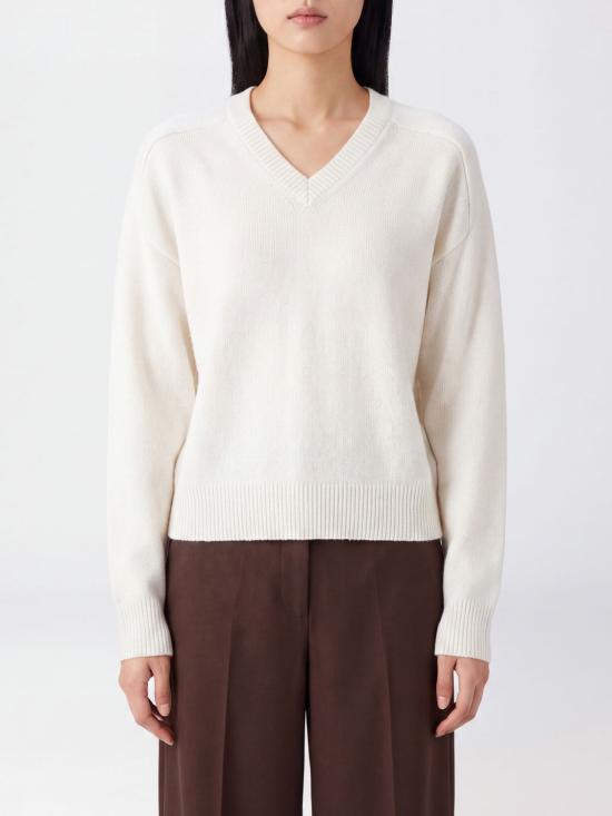 26FW 루루 드 세종 스웨터 ANZORLDS IVORY White