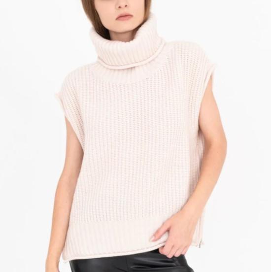  Elaine Kim 터틀넥 엘레인 킴 캐시미어 블렌드  베스트 - OTHER BRANDS