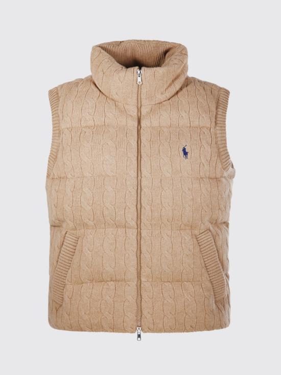 26FW 폴로 랄프로렌 패딩 조끼 211B29132 001 Brown - POLO RALPH LAUREN