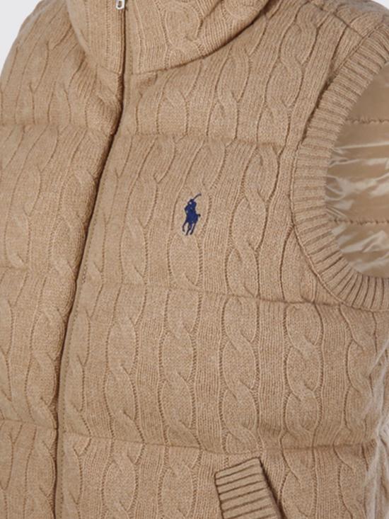 26FW 폴로 랄프로렌 패딩 조끼 211B29132 001 Brown - POLO RALPH LAUREN