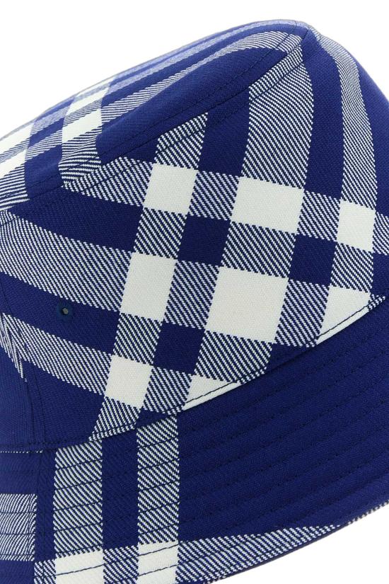  버버리 체크 울 버킷햇 8079490 B7369 NAVY - BURBERRY