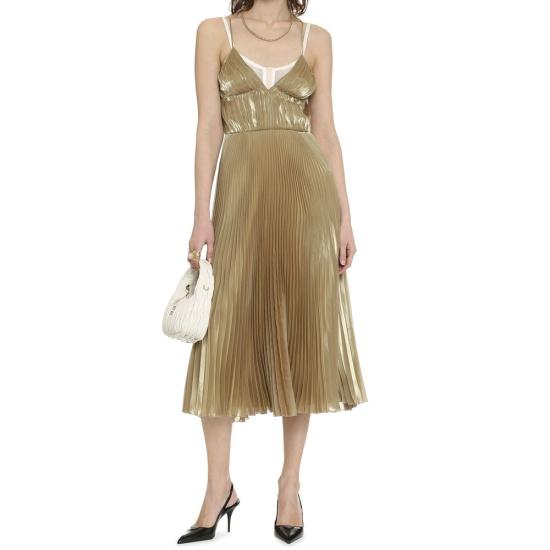  프라다 미디 원피스 PR 9131998740692 GOLD - PRADA