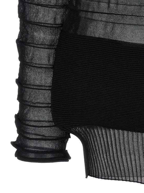 25FW 이세이 미야케 스웨터 IS327907BM BLACK - ISSEY MIYAKE