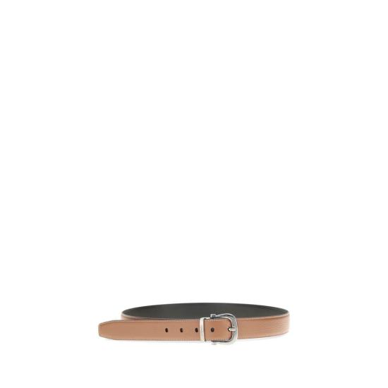 26FW 살바토레 페라가모 가죽 벨트 FE795402001BB BROWN - SALVATORE FERRAGAMO