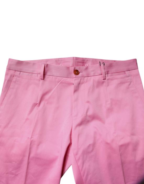  돌체앤가바나 스트레이트 팬츠 PAN75194 PINK - DOLCE & GABBANA