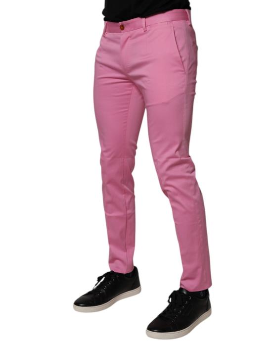  돌체앤가바나 스트레이트 팬츠 PAN75194 PINK - DOLCE & GABBANA