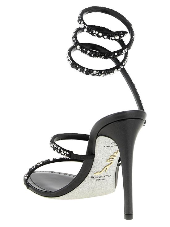 26FW 르네 카오빌라 힐/펌프스 RE337597BM BLACK - RENE CAOVILLA