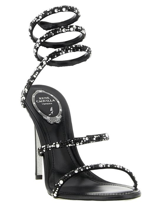 26FW 르네 카오빌라 힐/펌프스 RE337597BM BLACK - RENE CAOVILLA
