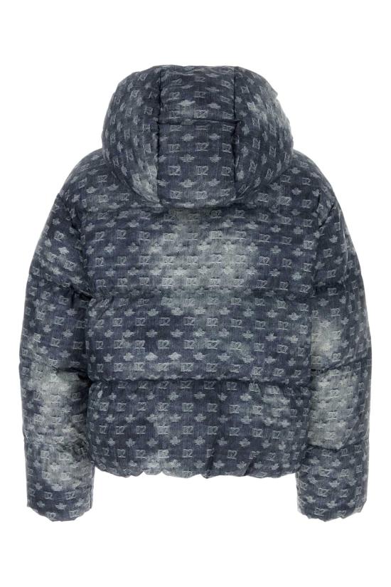 26FW 디스퀘어드2 숏패딩 S74AM1709D35535 001S BLUE - DSQUARED2