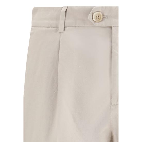 26SS 브루넬로 쿠치넬리 스트레이트 팬츠 BRM252DE1450C6008BB BEIGE - BRUNELLO CUCINELLI