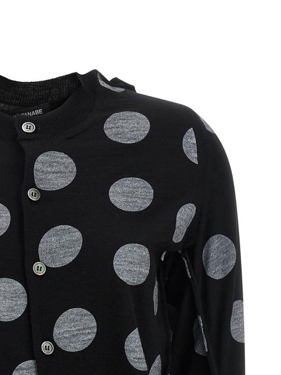 26SS 와타나베 준야 가디건 JU334116BM BLACK - JUNYA WATANABE