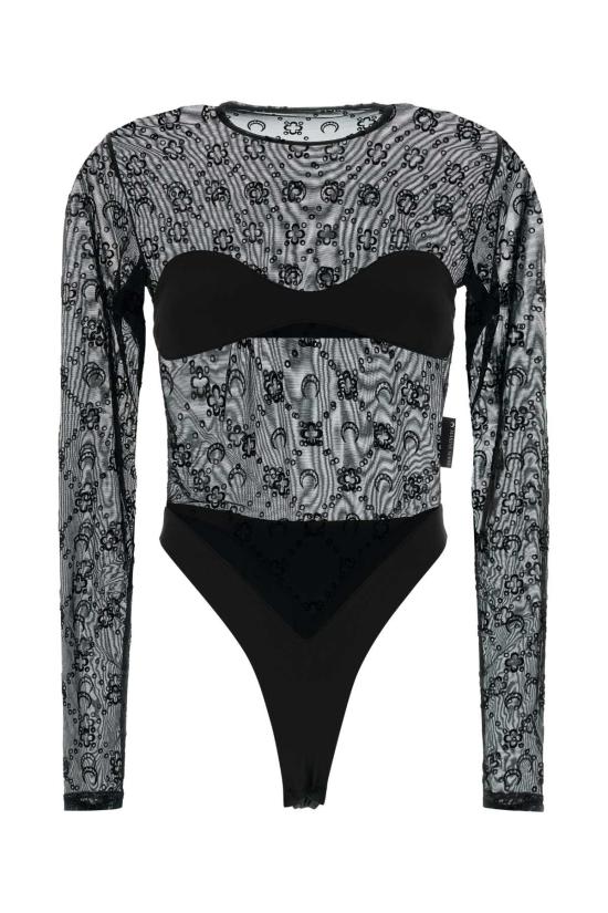 26SS 마린세르 바디수트 티셔츠 WTO474ACJER0005 BK99 BLACK