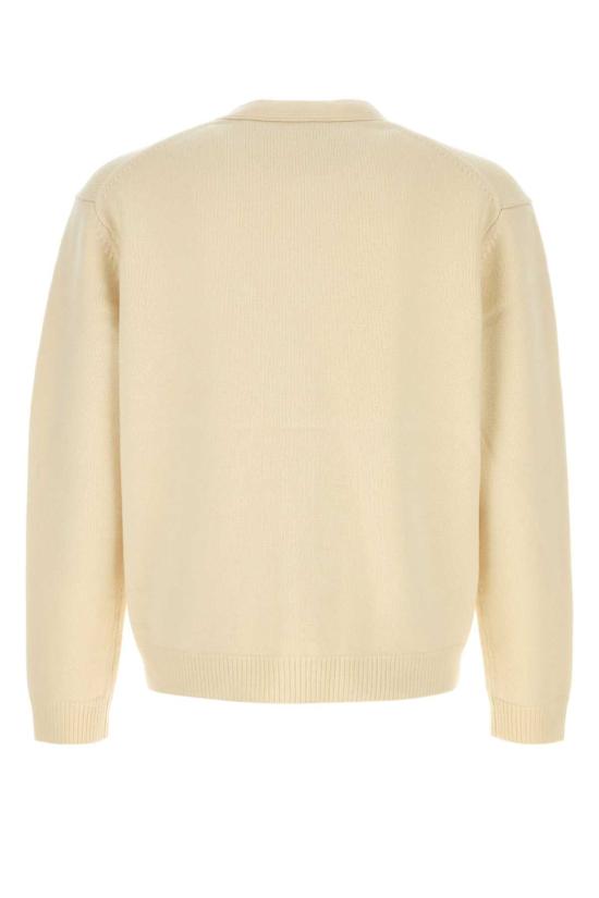  메종키츠네 폭스 헤드 인타르시아 메리노 가디건 PM00509KM0329 0395 BEIGE - MAISON KITSUNE
