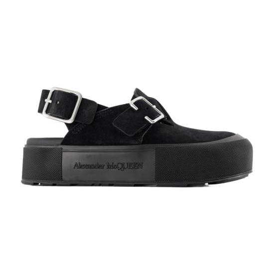  알렉산더 맥퀸 샌들 CONFIG AMQS19308420 BLACK - ALEXANDER MCQUEEN