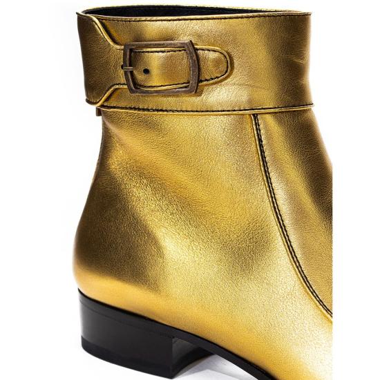  생로랑 부츠 SA 4788659 GOLD - SAINT LAURENT