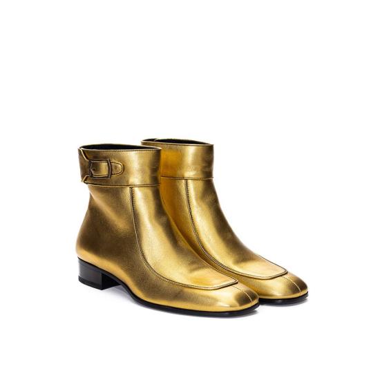  생로랑 부츠 SA 4788659 GOLD - SAINT LAURENT