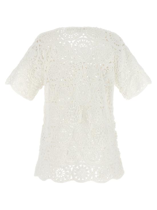26SS 꼼데가르송 반팔 티셔츠 CO335463BM WHITE - COMME DES GARCONS