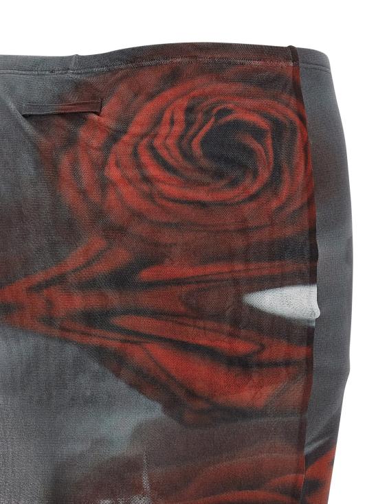 25FW 장 폴 고티에 롱 스커트 JE318580BM RED - JEAN PAUL GAULTIER