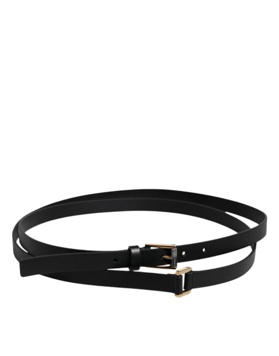  돌체앤가바나 가죽 벨트 BEL9349 BLACK - DOLCE & GABBANA