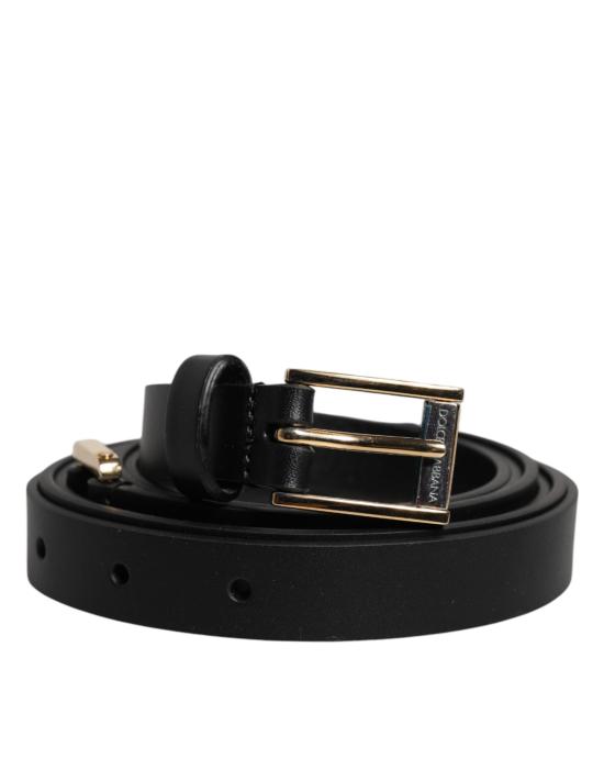 돌체앤가바나 가죽 벨트 BEL9349 BLACK - DOLCE & GABBANA