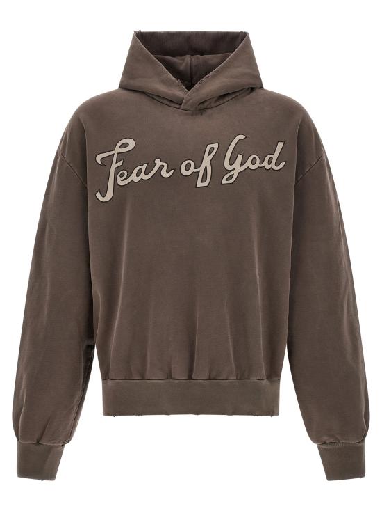 26SS 피어오브갓 후드 티셔츠 FE335379BM BROWN