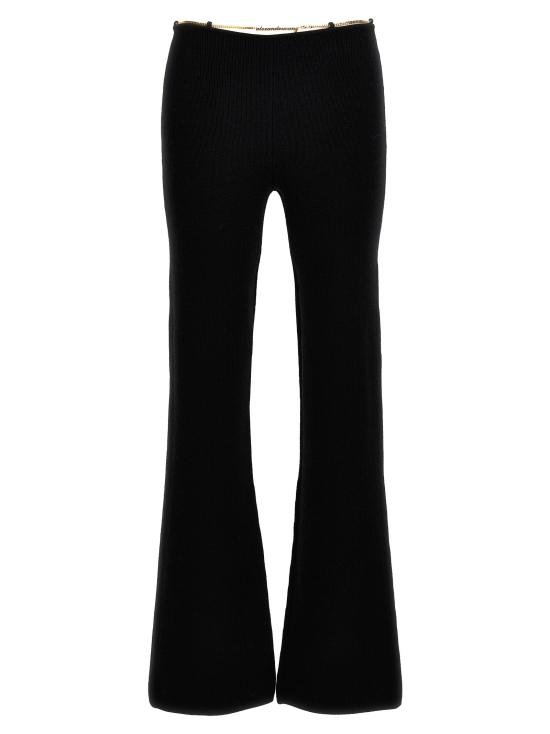  알렉산더 왕 플레어 팬츠 AL276613BM BLACK