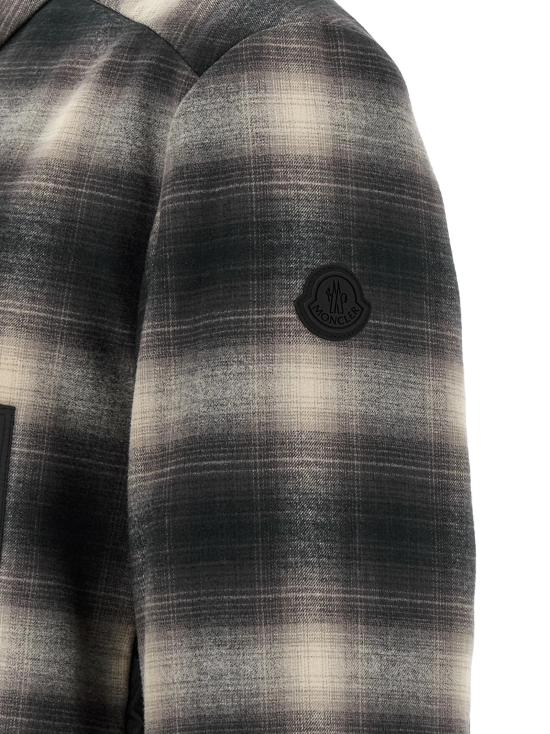 26FW 몽클레어 긴팔 셔츠 MO339354BM GRAY - MONCLER