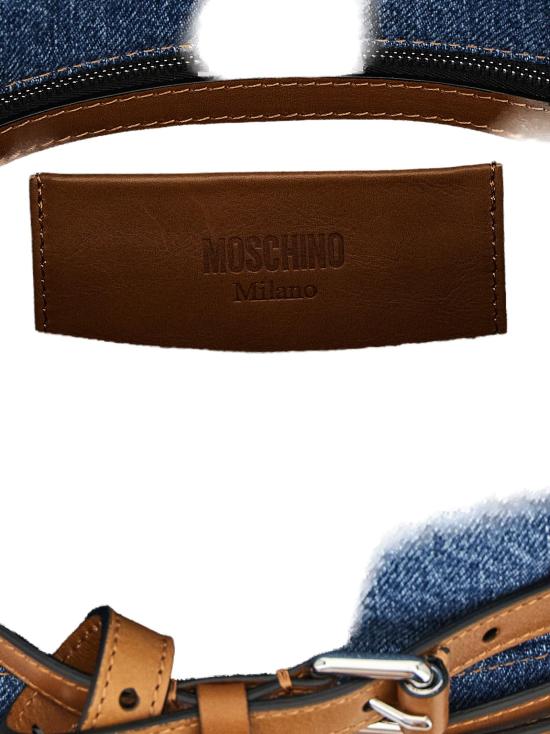 26FW 모스키노 토트백 MO337855BM BLUE - MOSCHINO