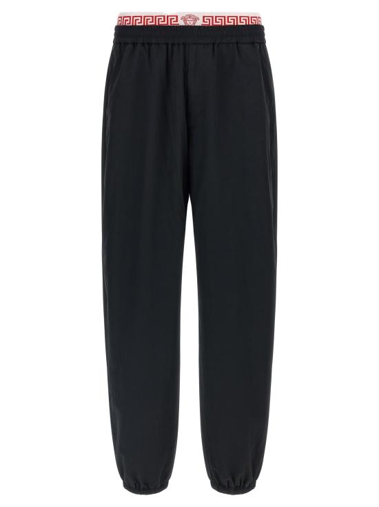 26FW 베르사체 트레이닝/조거 팬츠 VE339064BM BLACK