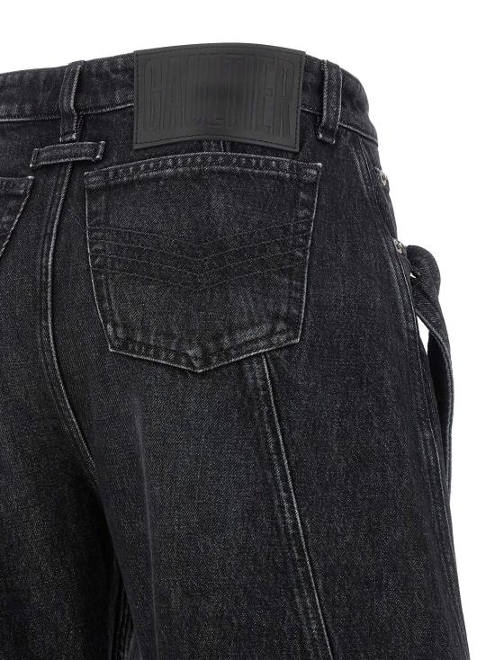 25FW 장 폴 고티에 데님 팬츠 JE319178BM BLACK - JEAN PAUL GAULTIER