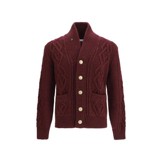 26FW 브루넬로 쿠치넬리 가디건 BRMA2301006C9763BB BORDEAUX
