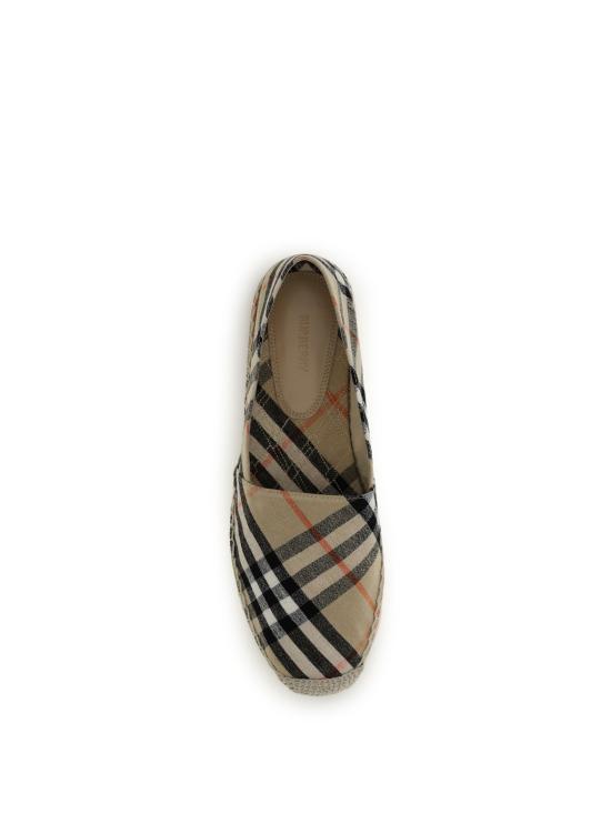 26SS 버버리 체크 뮤스 에스파드리유 8109180 B9368 BEIGE - BURBERRY