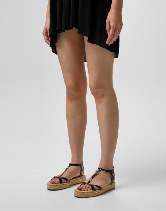  랄프 로렌 샌들 802935579001 BLACK - RALPH LAUREN