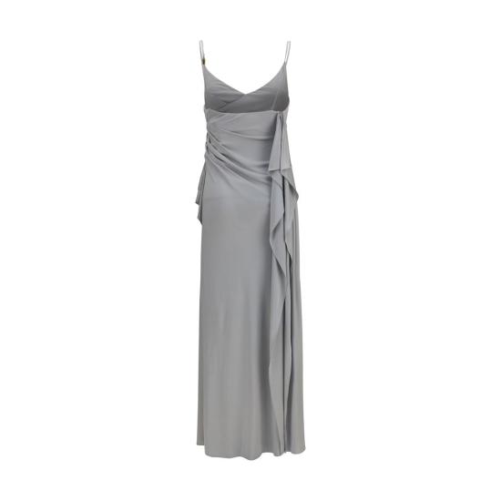 26FW 베르사체 롱 원피스 VE10258421A124971EE10BB GRAY - VERSACE