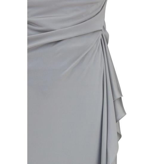 26FW 베르사체 롱 원피스 VE10258421A124971EE10BB GRAY - VERSACE