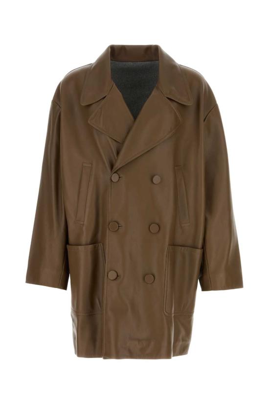 25FW 펜디 코트 FPJ897AQOI F1LUZ BROWN