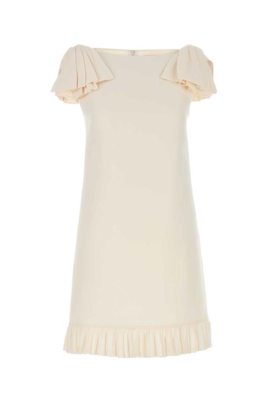  발렌티노 가라바니 숏 원피스 6B3VAEQ01CF A03 BEIGE