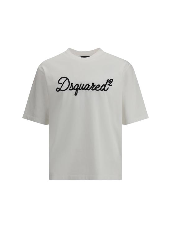 26FW 디스퀘어드2 탑 S74GD1524D20106 100 WHITE