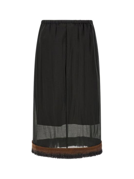 26FW 텔라 스커트 110147 010591 Black - TELA