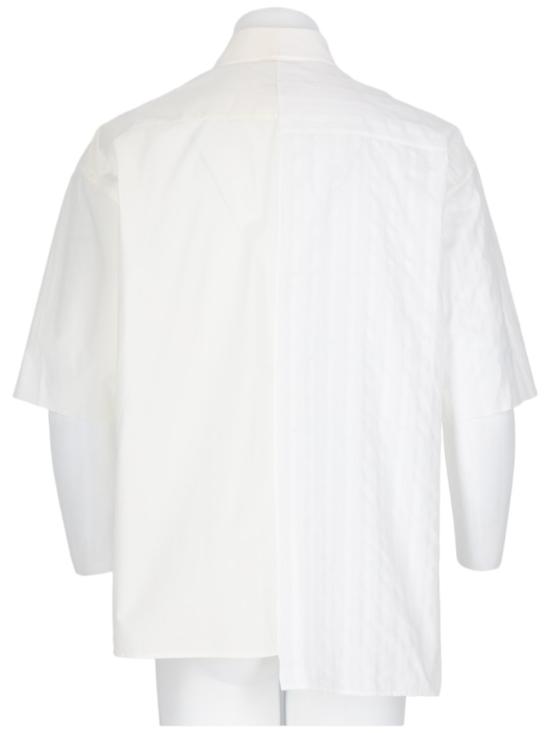 26SS MM6 메종마르지엘라 반팔 셔츠 SH0DR0007 MTN135961 White - MM6 MAISON MARGIELA