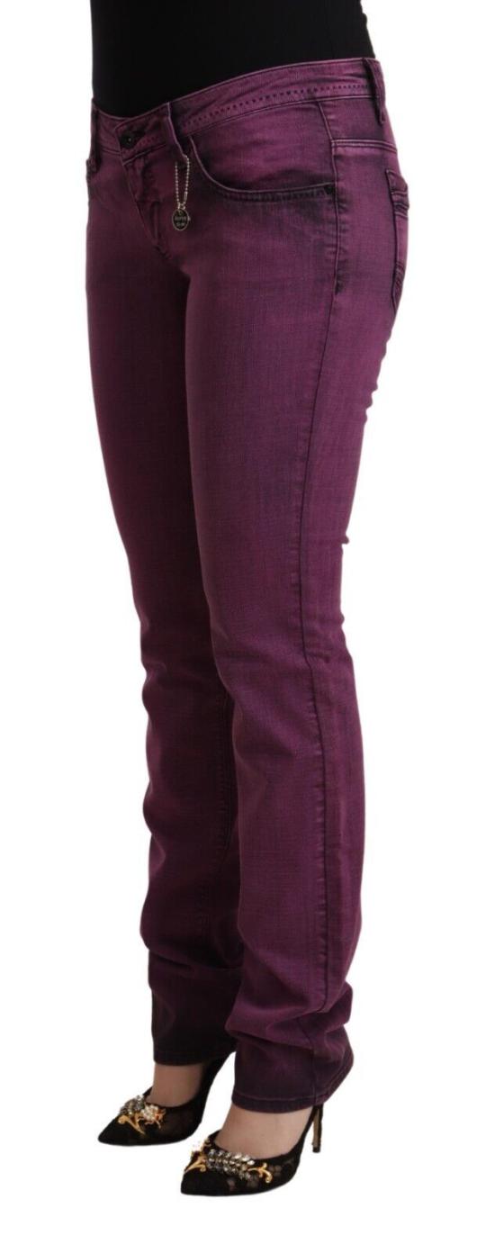  커스텀네셔널 스트레이트 팬츠 PAN70731 PURPLE - COSTUME NATIONAL