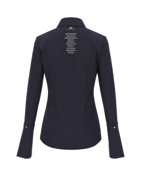 26FW 엘리자베타프랜치 셔츠 722430 Blue - ELISABETTA FRANCHI